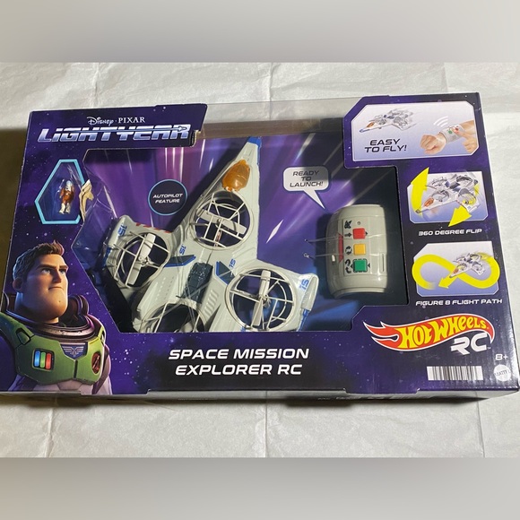 Buzz Lightyear remote control spaceship - Picture 4 of 8